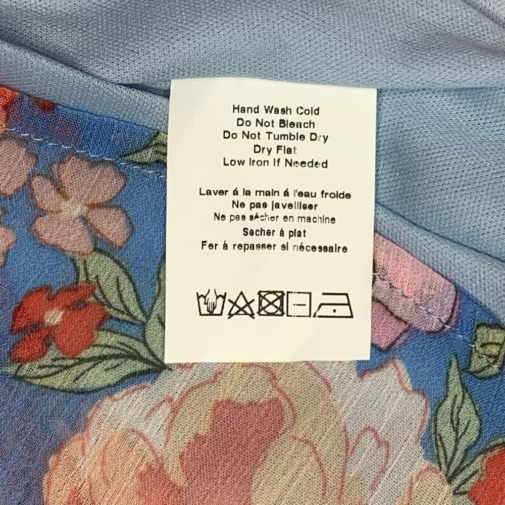 NEW Lush Floral Halter Neck Tie Waist Mini Dress - Picture 12 of 17